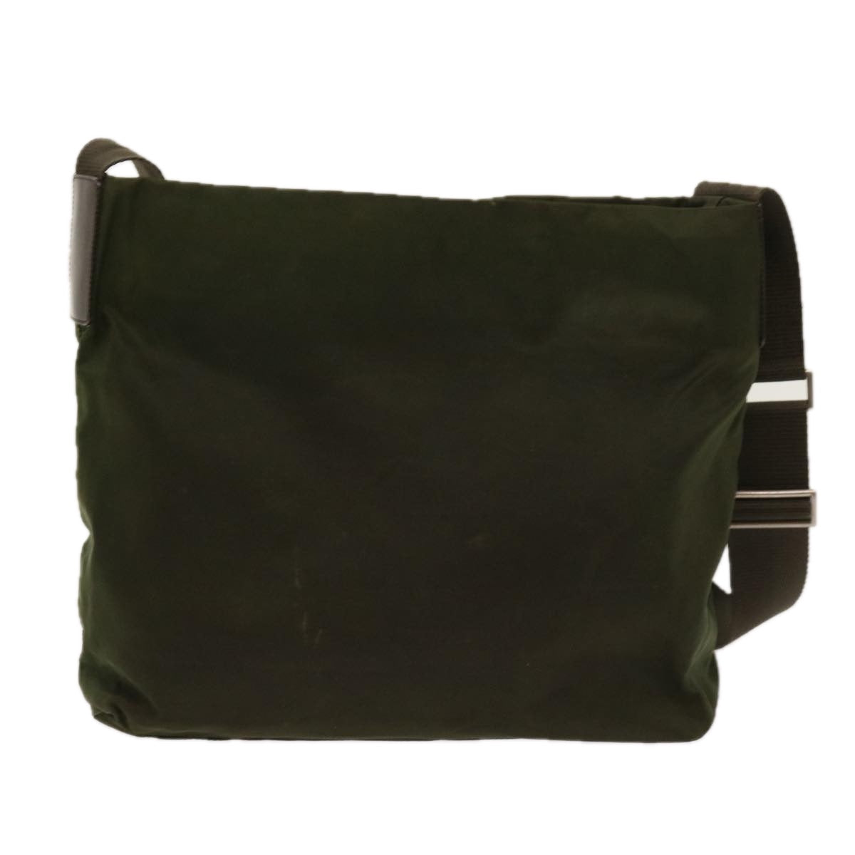 PRADA Shoulder Bag Nylon Khaki 63873