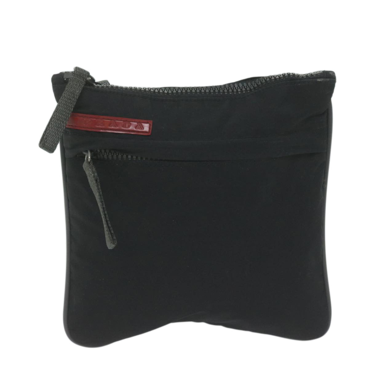 PRADA PRADA Sports Shoulder Bag Nylon Black 63893
