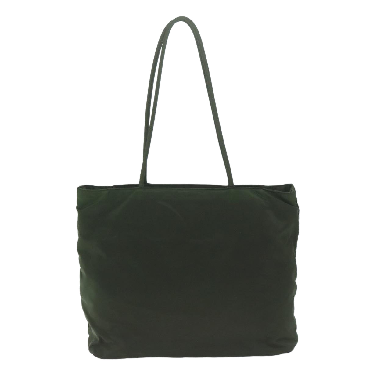 PRADA Shoulder Bag Nylon Khaki 63894