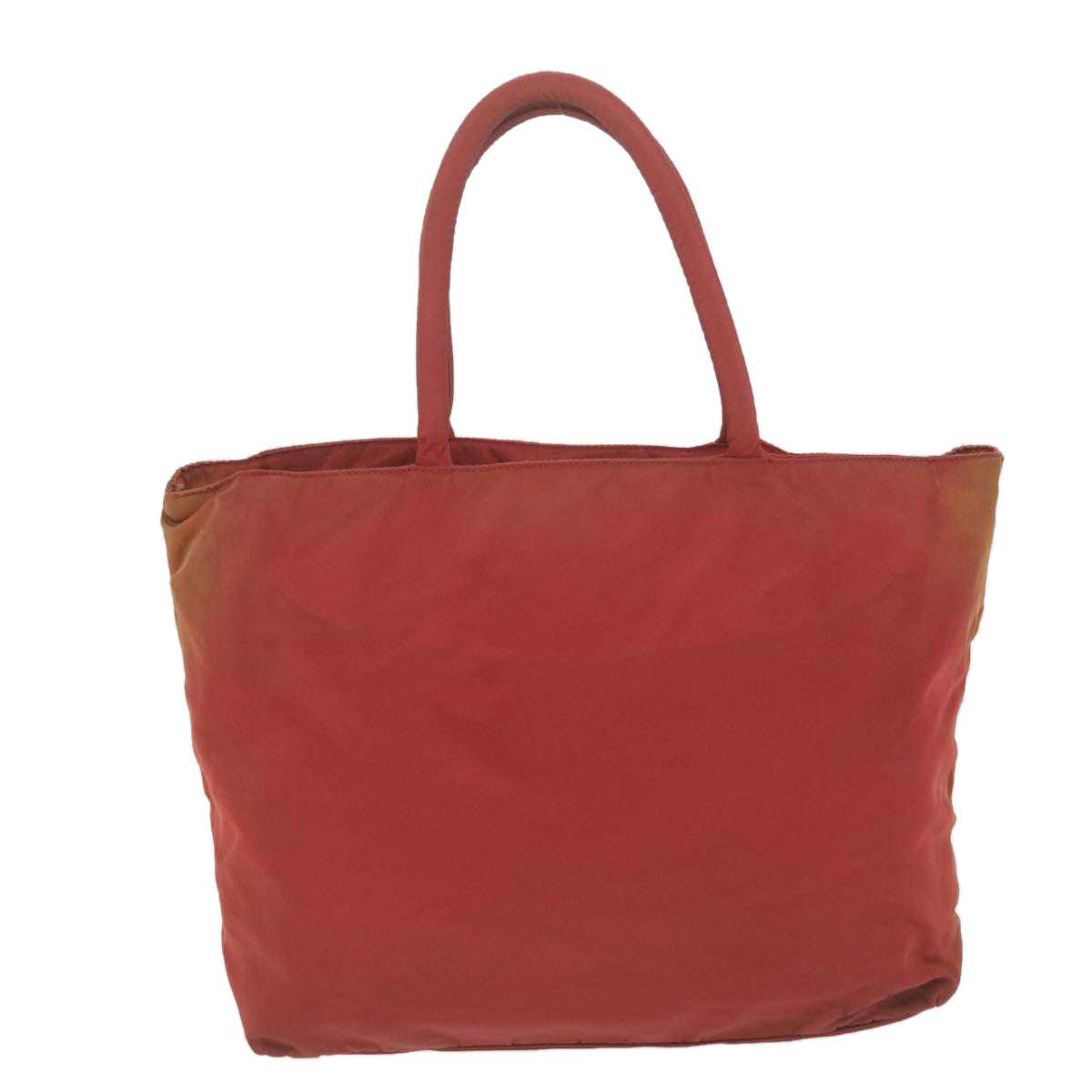 PRADA Hand Bag Nylon Red 63900