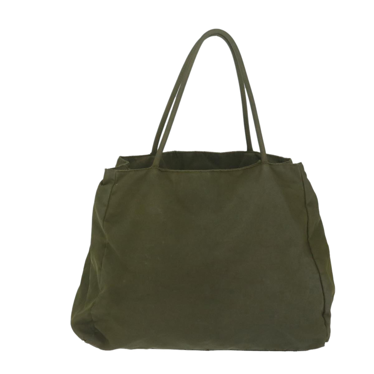 PRADA Tote Bag Nylon Khaki 63975