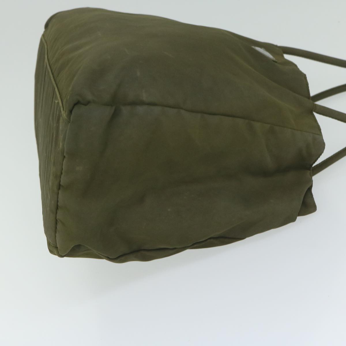 PRADA Tote Bag Nylon Khaki 63975