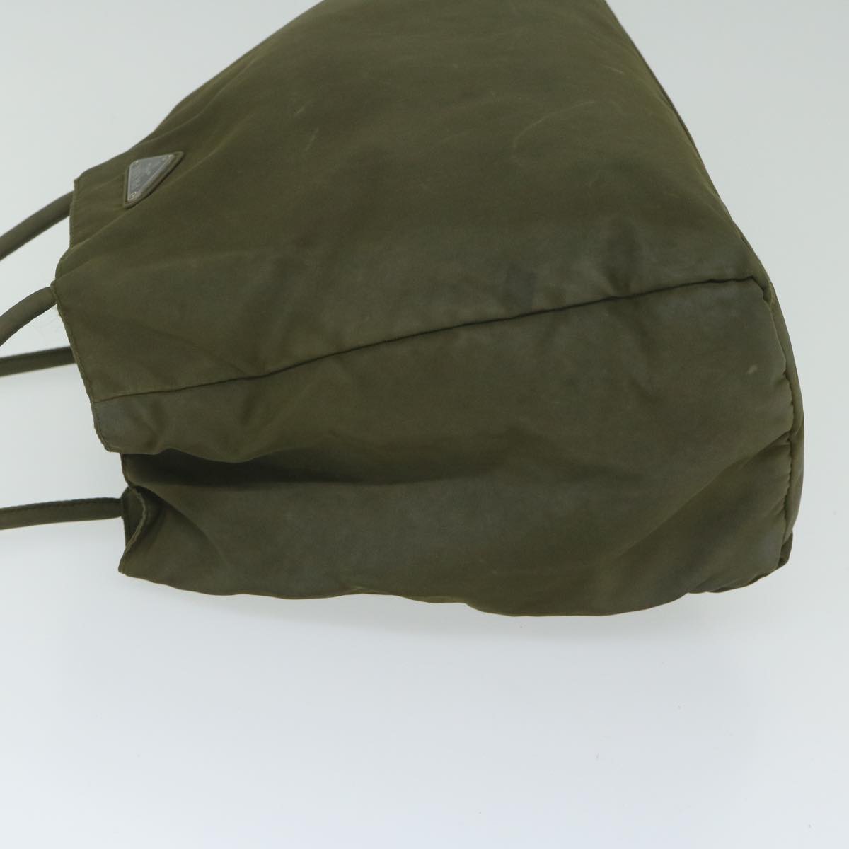 PRADA Tote Bag Nylon Khaki 63975