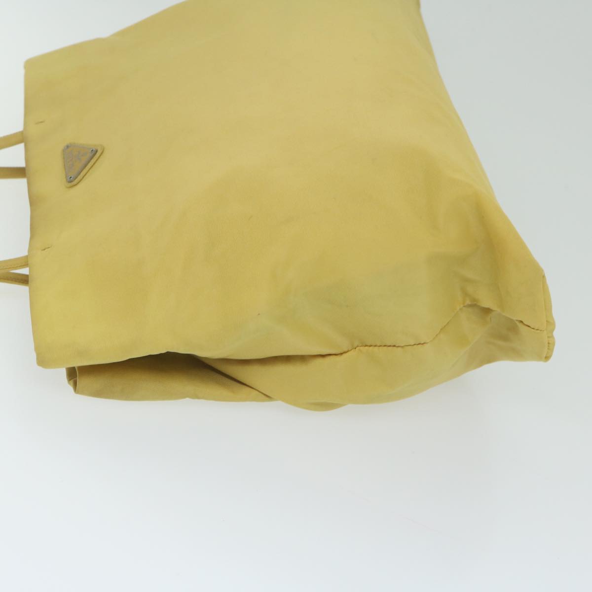 PRADA Tote Bag Nylon Yellow 63980