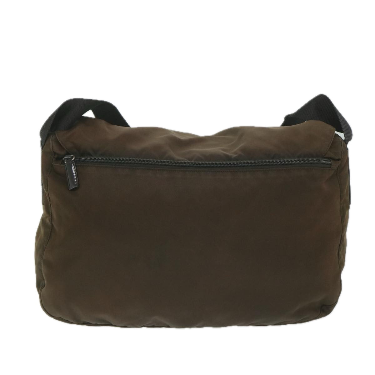 PRADA Shoulder Bag Nylon Brown 63981