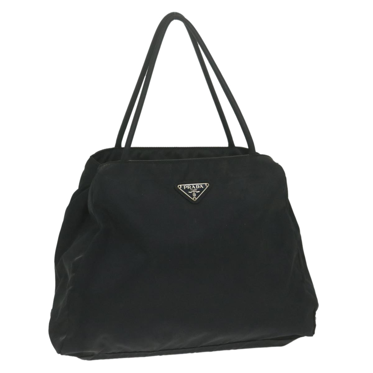PRADA Tote Bag Nylon Black 63983