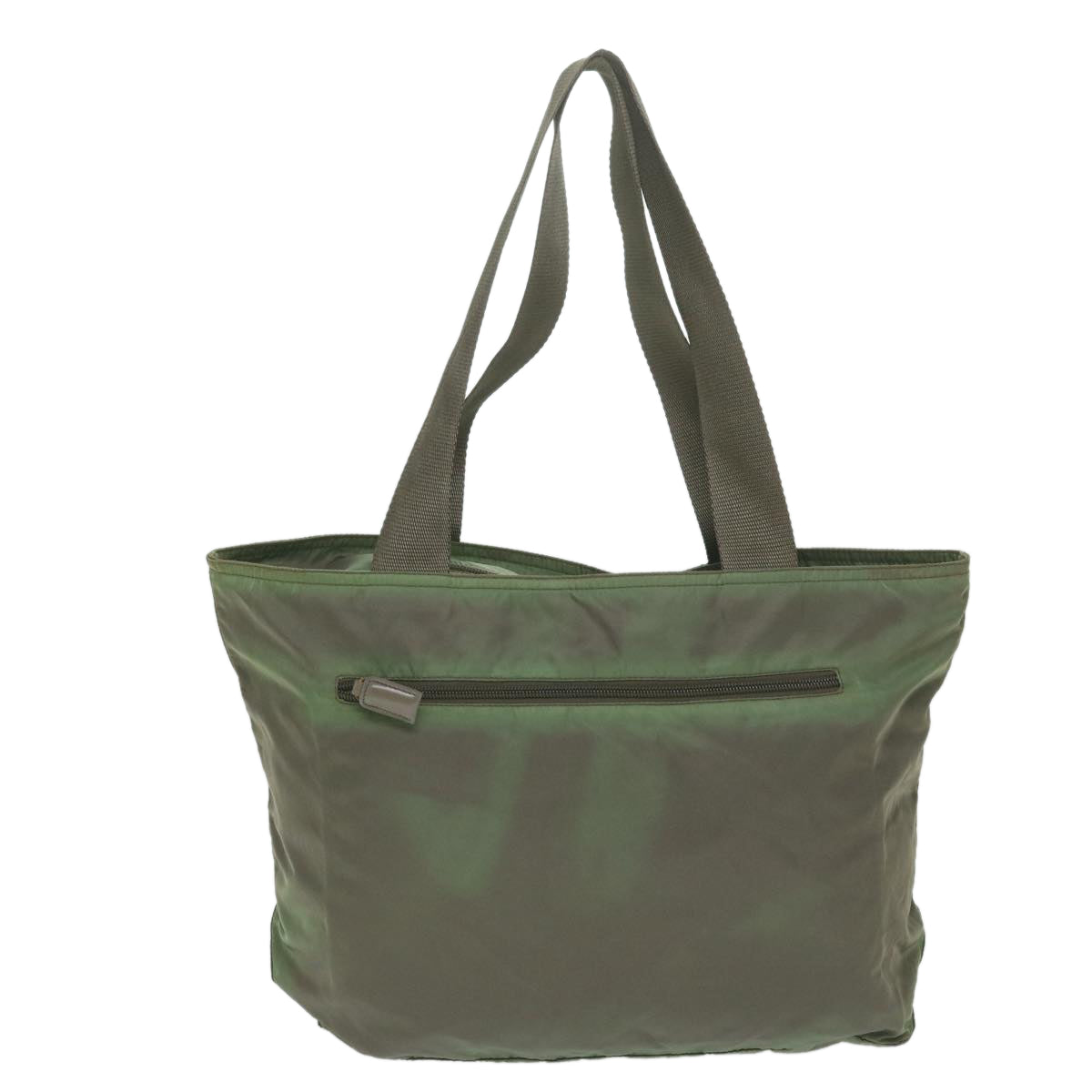 PRADA Tote Bag Nylon Khaki 63985