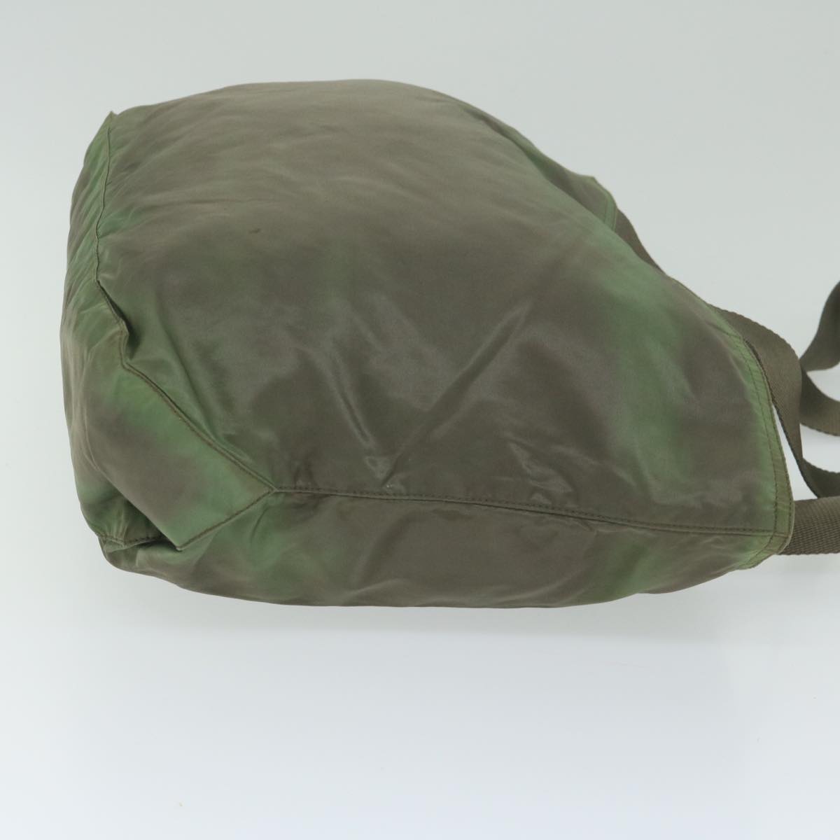 PRADA Tote Bag Nylon Khaki 63985