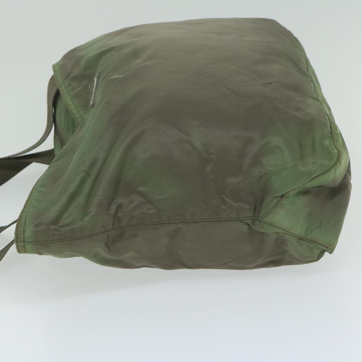 PRADA Tote Bag Nylon Khaki 63985