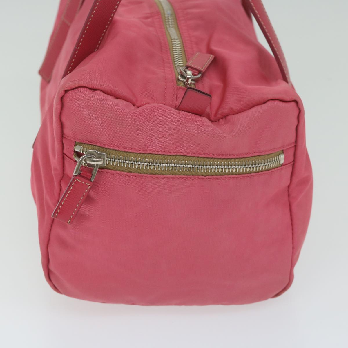 PRADA Hand Bag Nylon Pink 64010