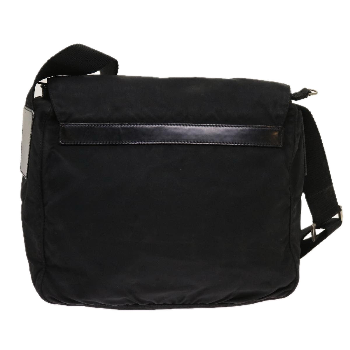 PRADA Shoulder Bag Nylon Black 64011