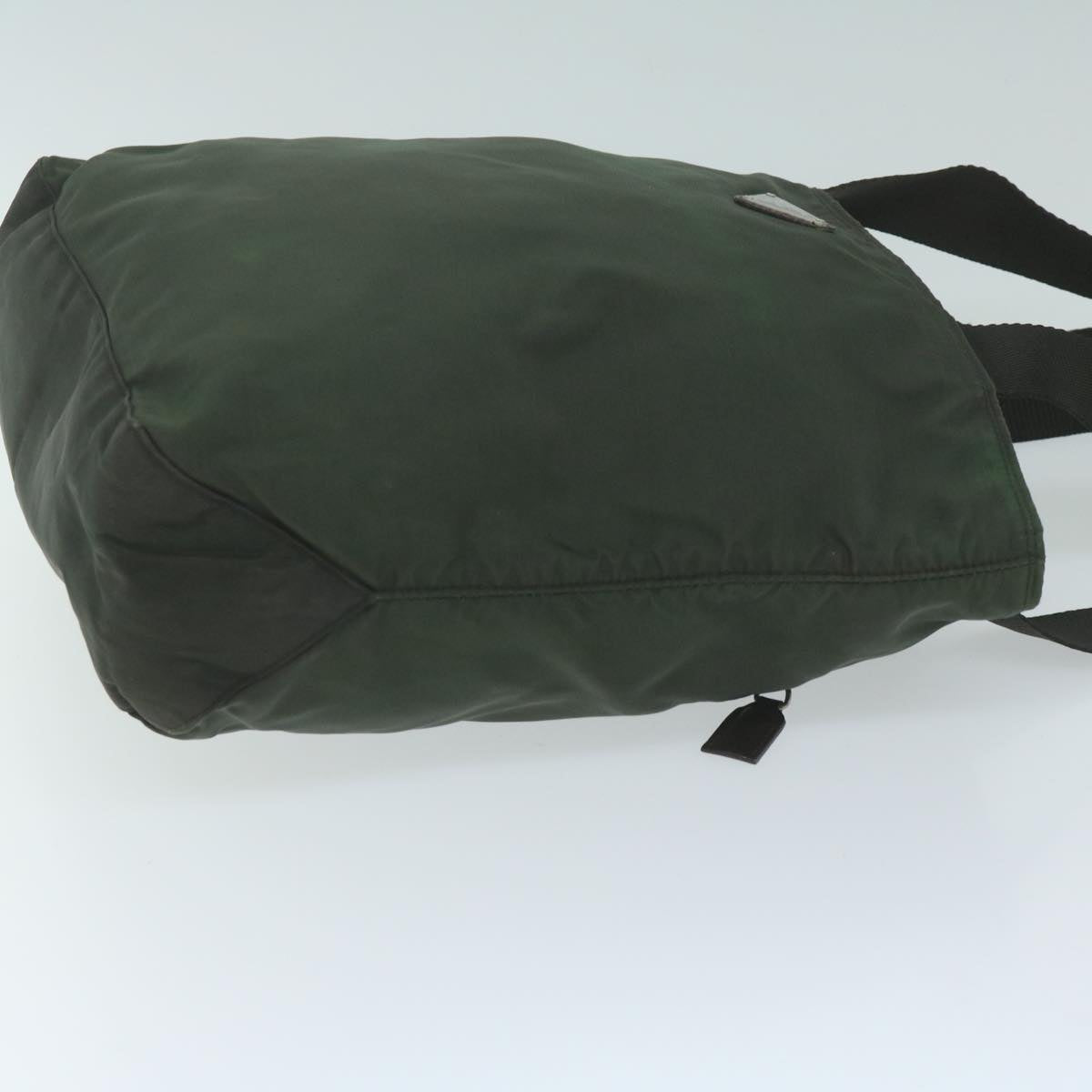 PRADA Tote Bag Nylon Khaki 64119