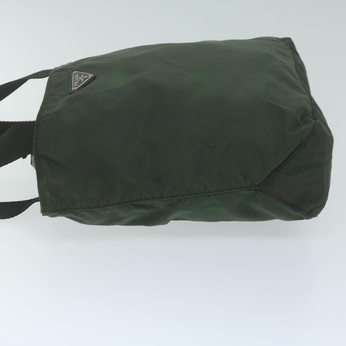 PRADA Tote Bag Nylon Khaki 64119