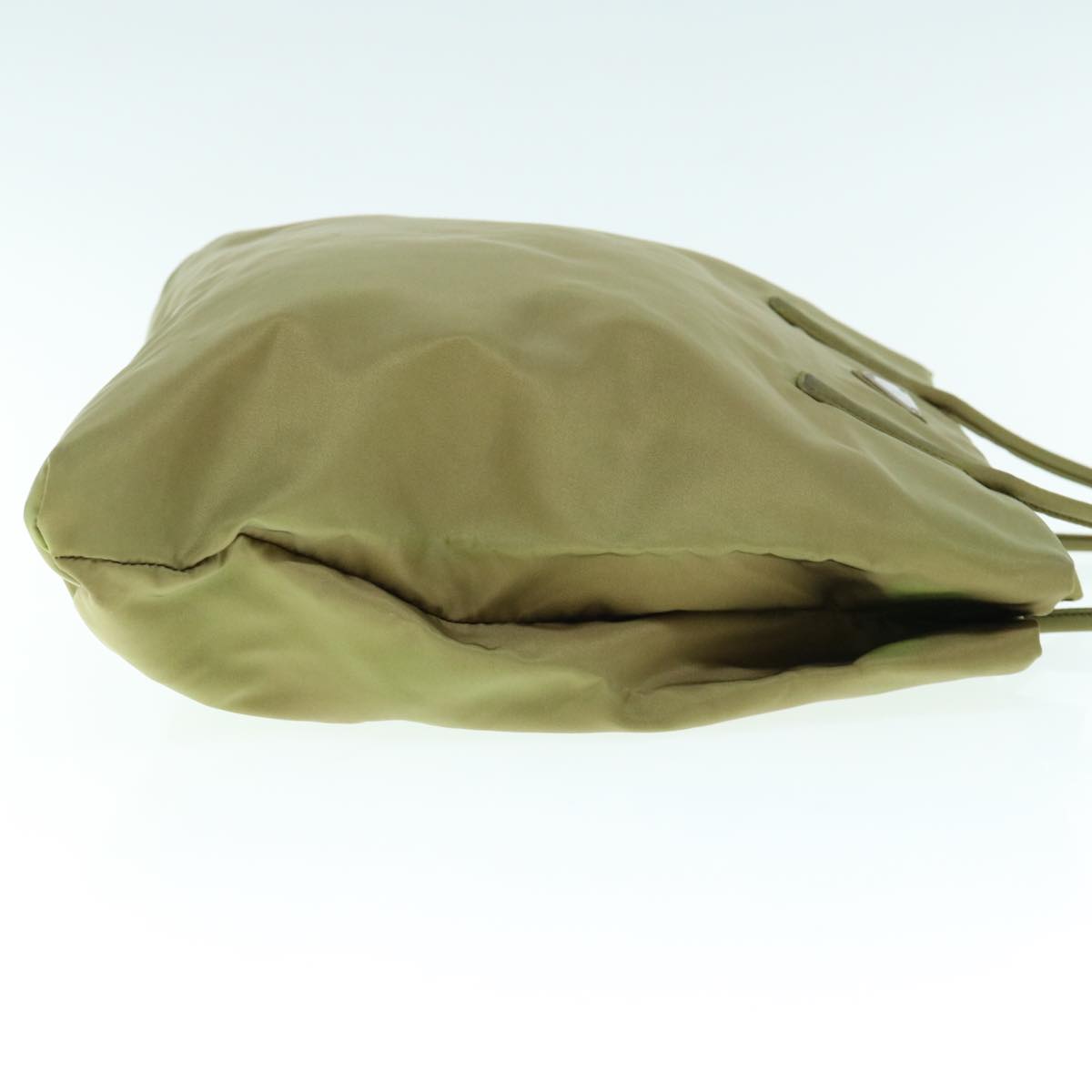 PRADA Tote Bag Nylon Khaki 64272