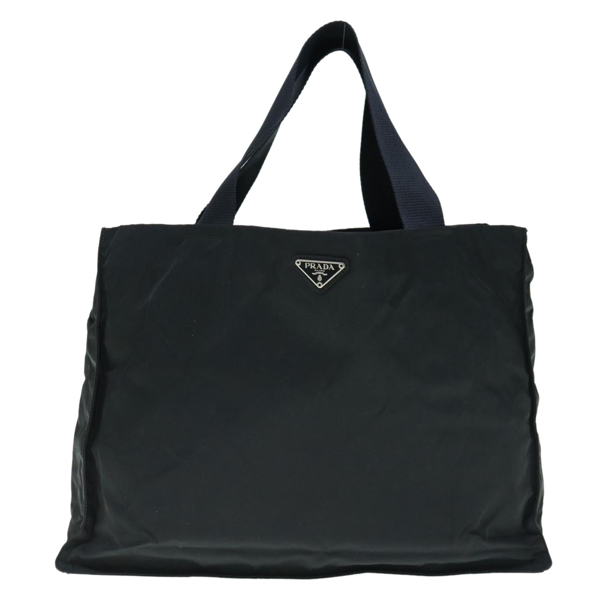 PRADA Tote Bag Nylon Black 64276