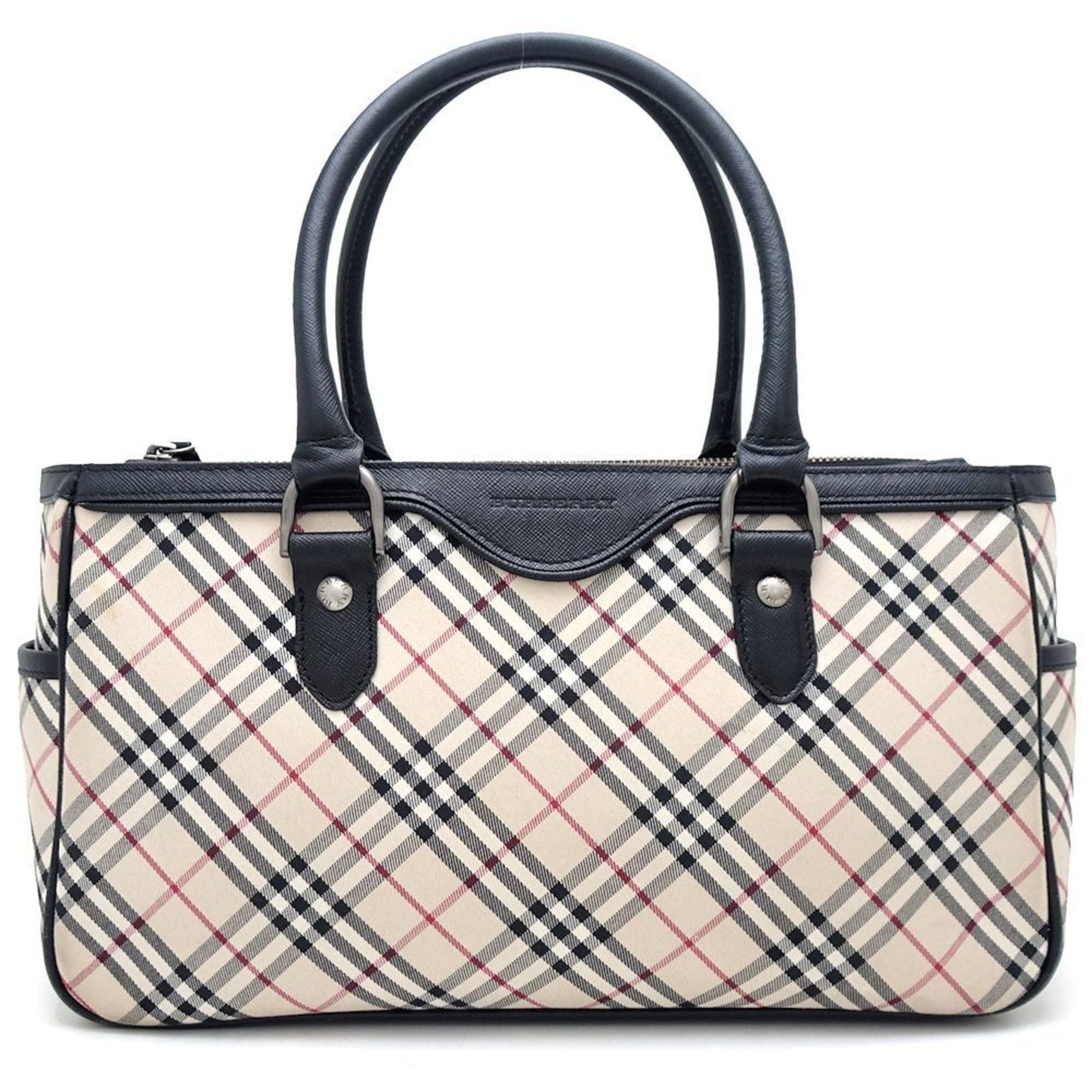 Burberry Canvas Leather Handbag ()