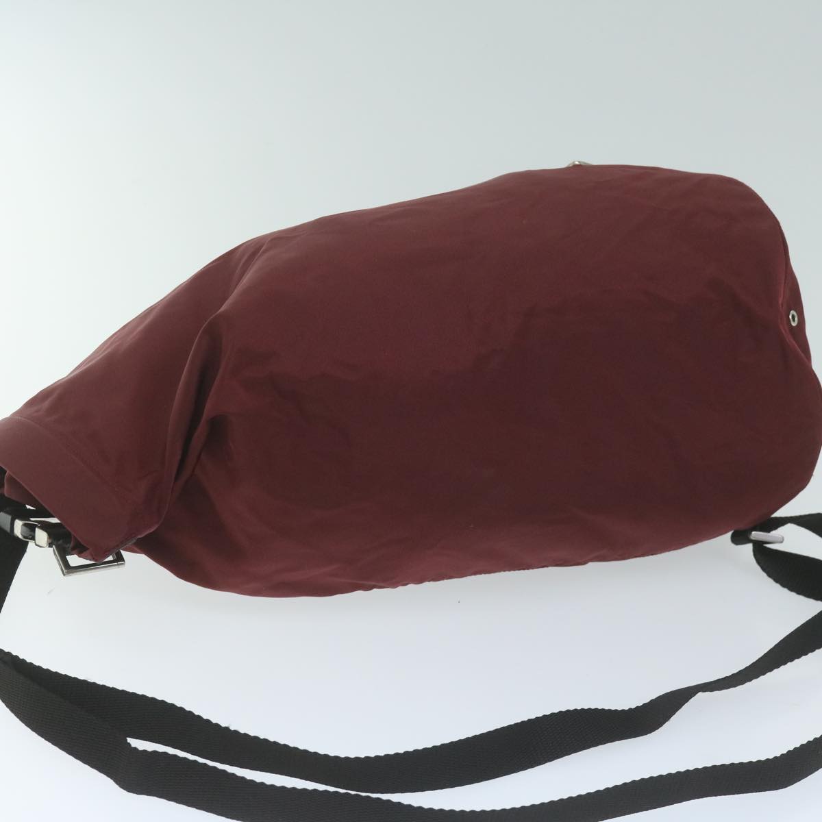 PRADA Shoulder Bag Nylon Bordeaux 64455
