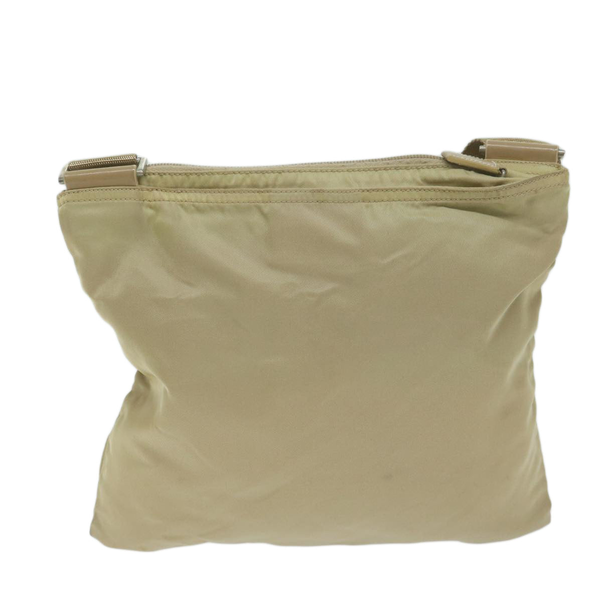 PRADA Shoulder Bag Nylon Beige 64456