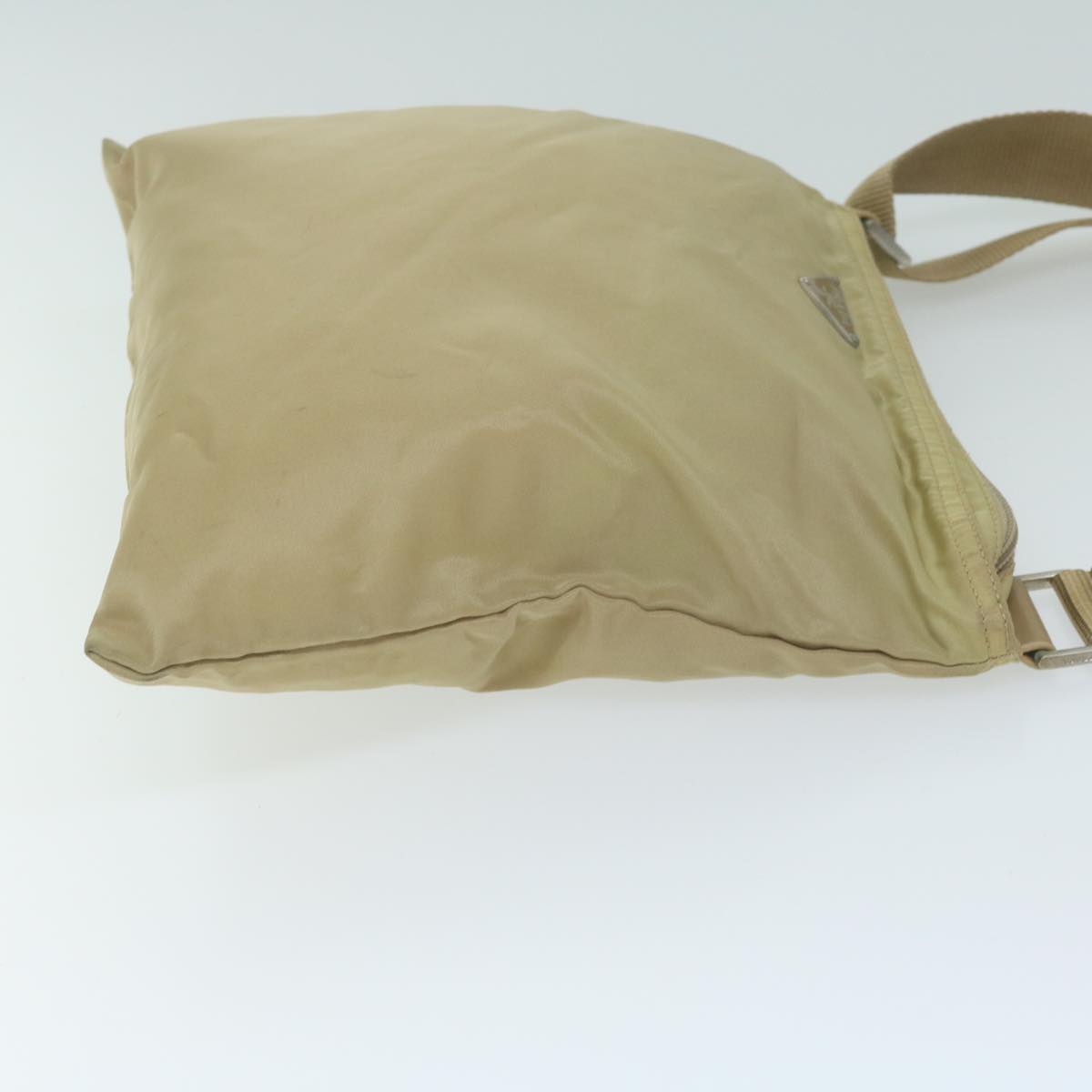 PRADA Shoulder Bag Nylon Beige 64456