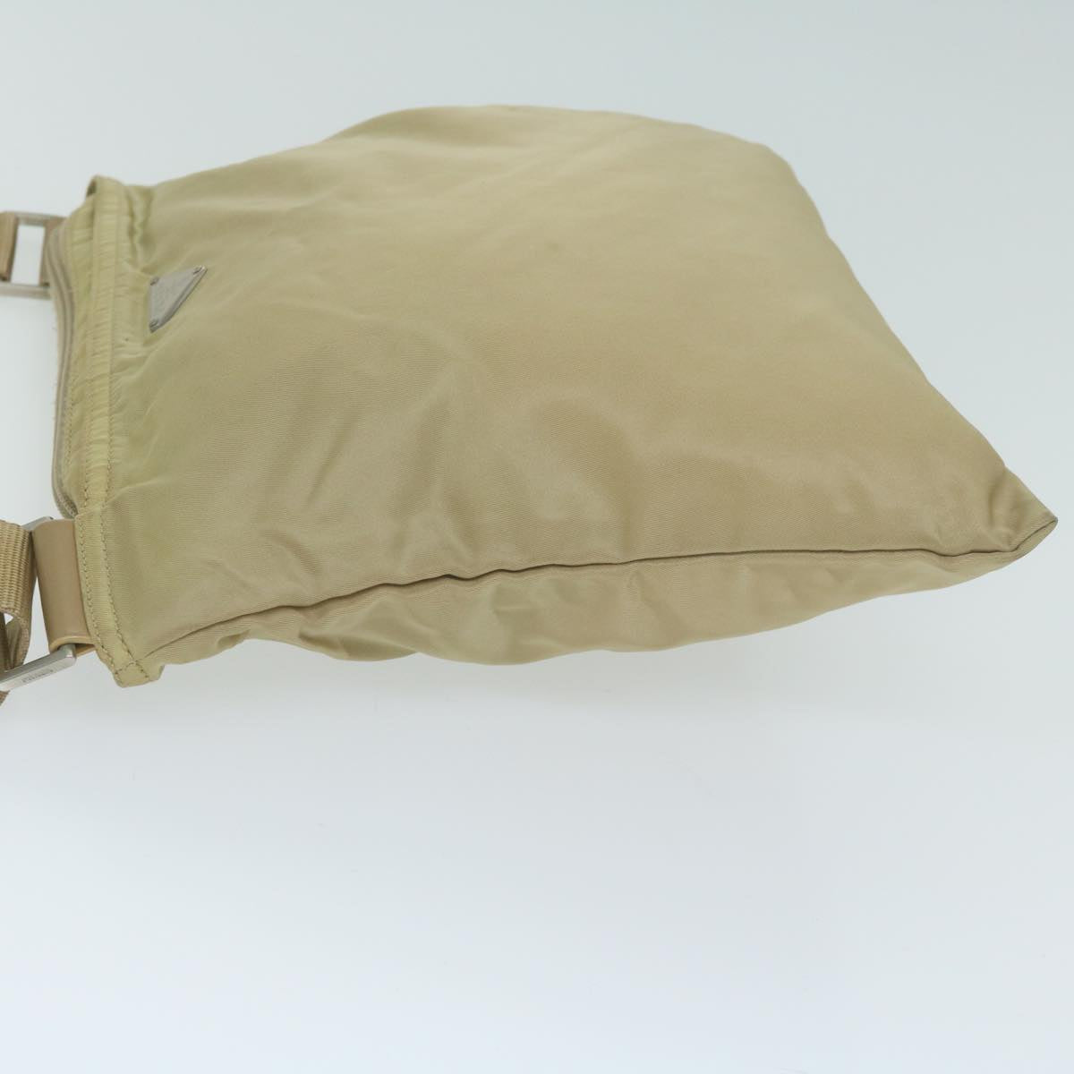 PRADA Shoulder Bag Nylon Beige 64456
