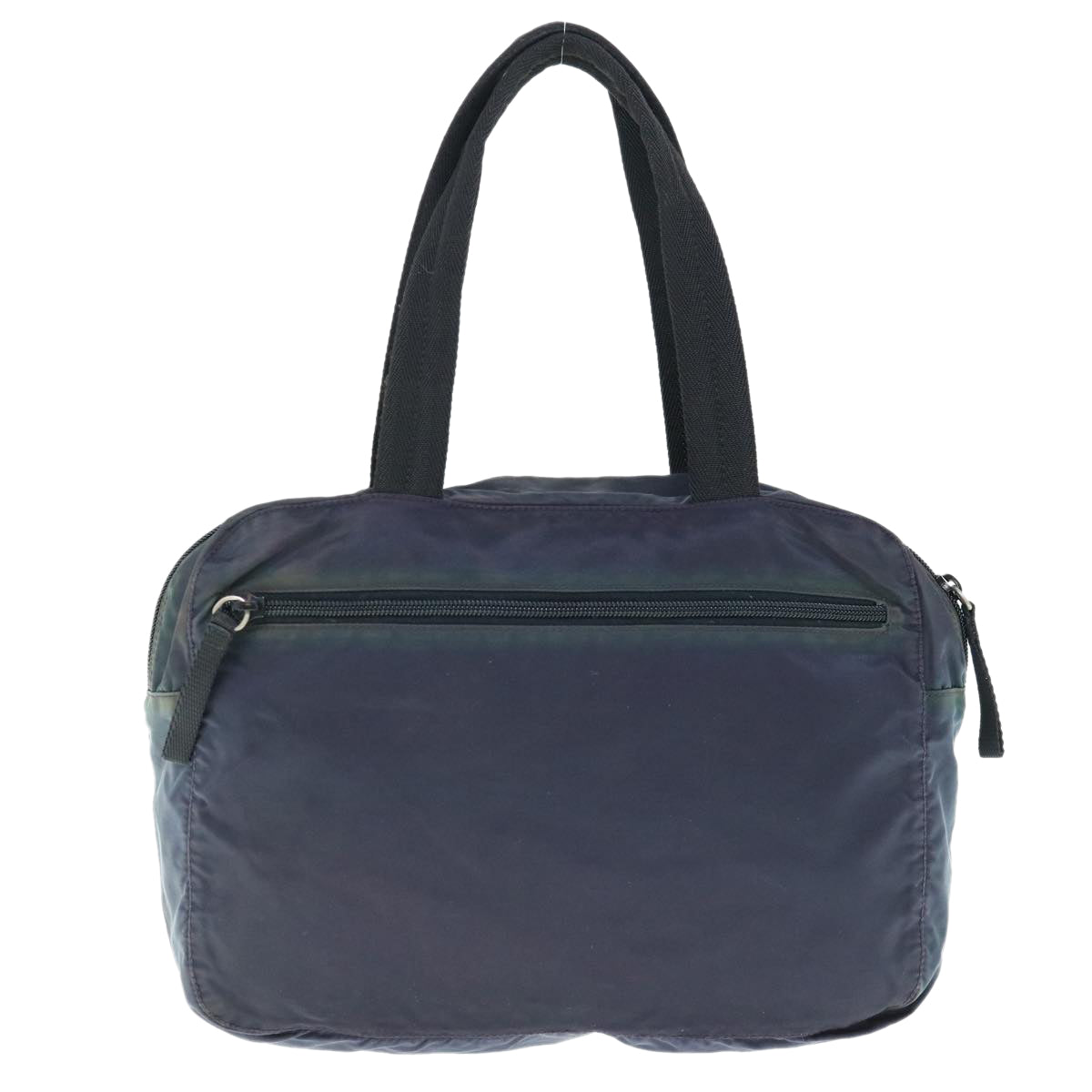 PRADA Hand Bag Nylon Navy 64462