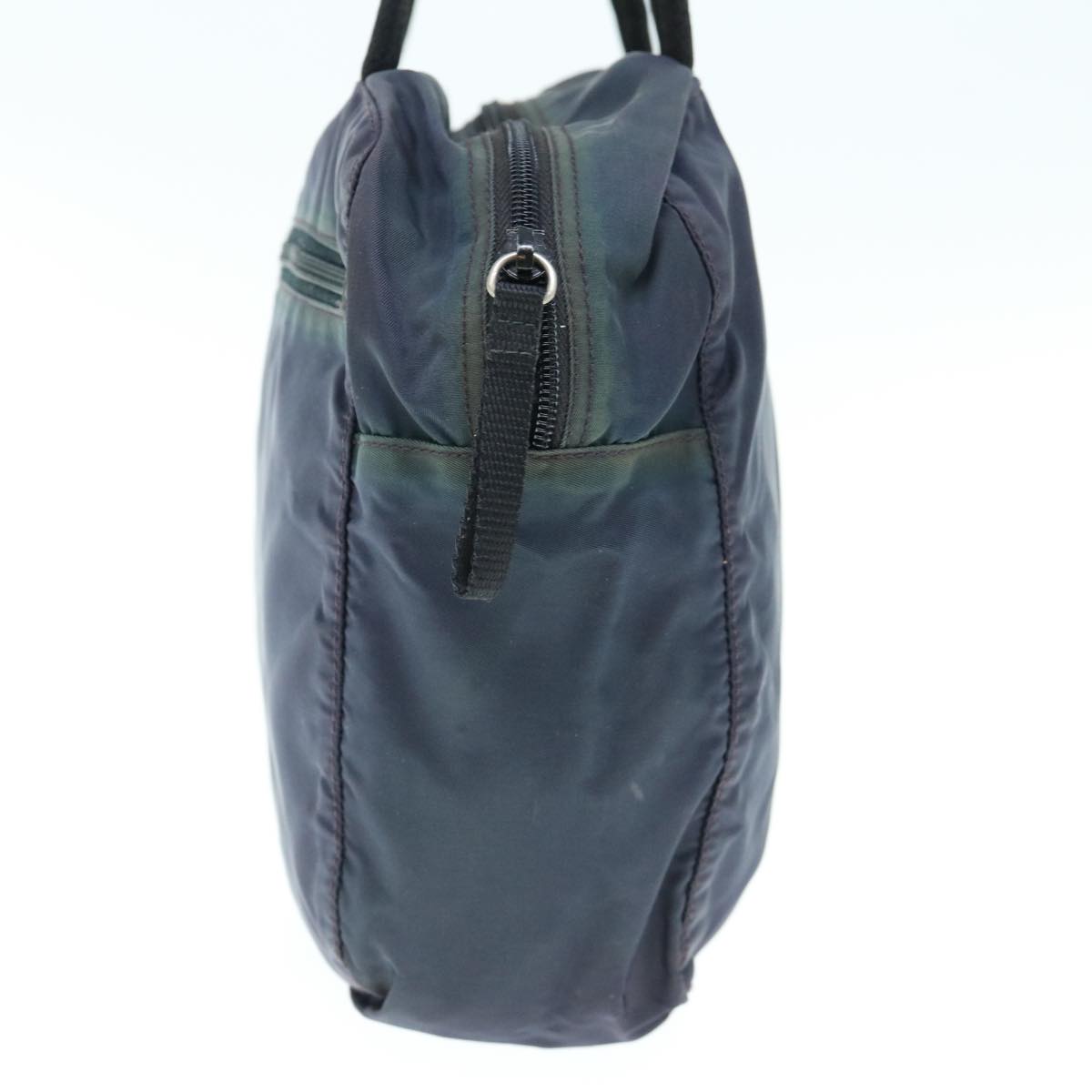 PRADA Hand Bag Nylon Navy 64462
