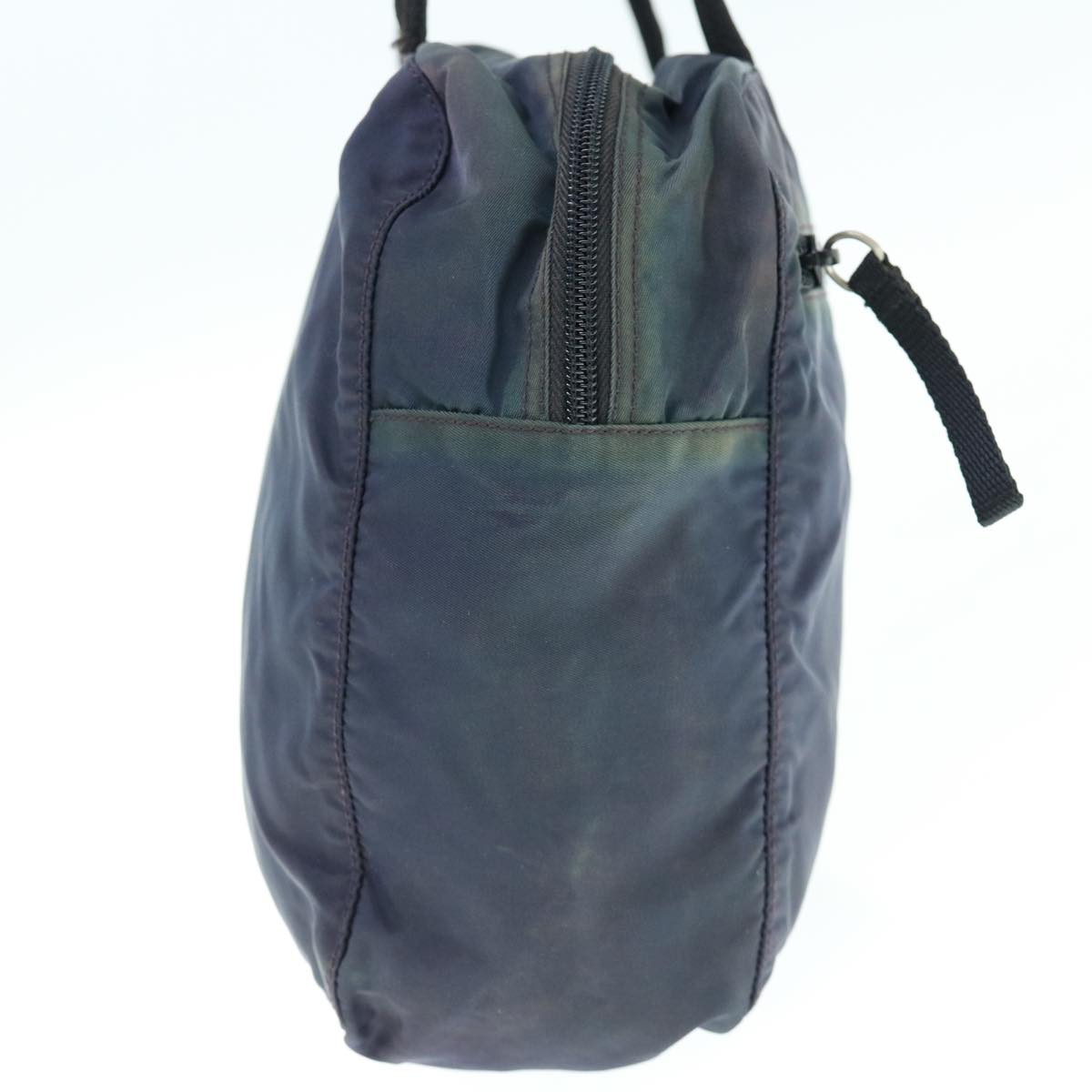 PRADA Hand Bag Nylon Navy 64462