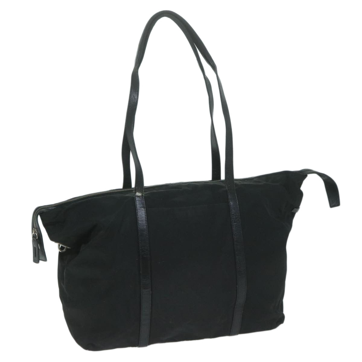 PRADA Tote Bag Nylon Black 64476