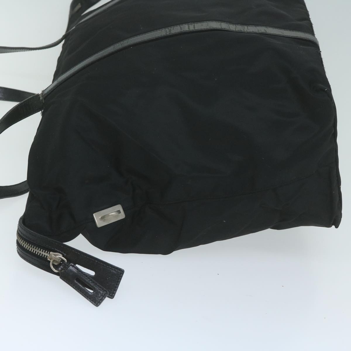 PRADA Tote Bag Nylon Black 64476