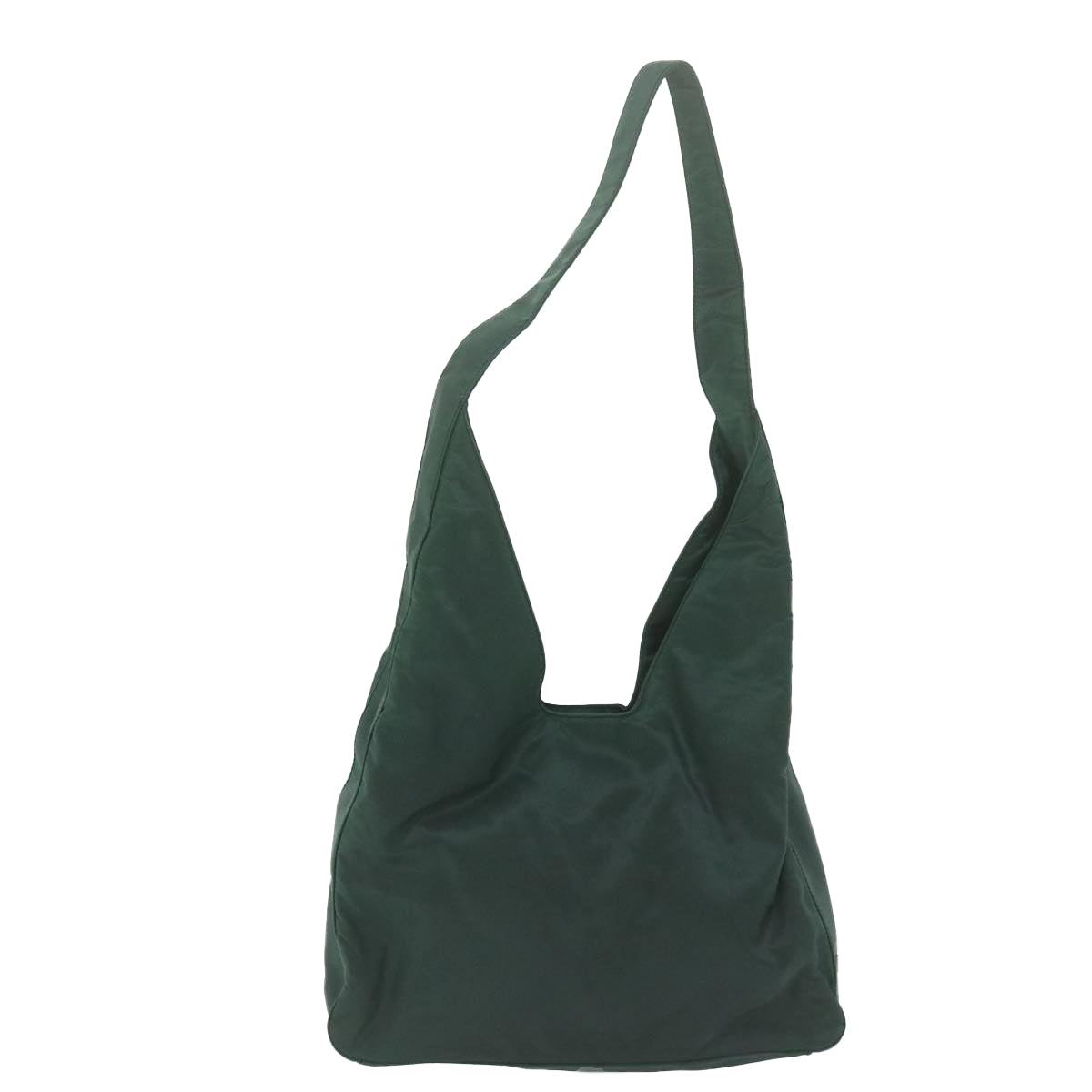 PRADA Shoulder Bag Nylon Green 64479