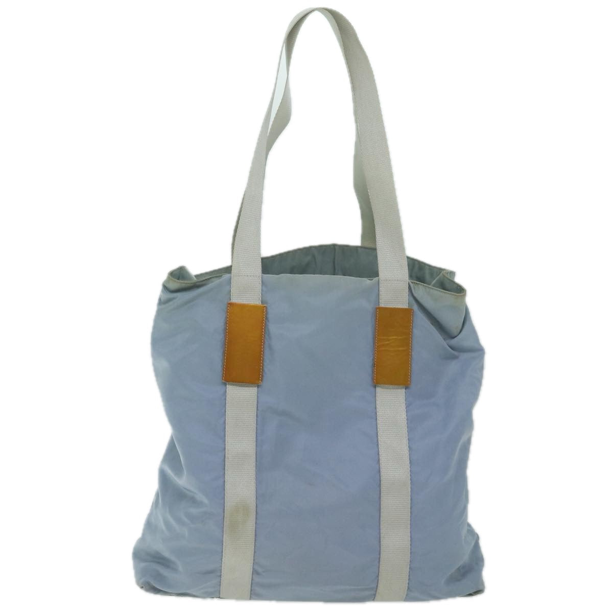 PRADA Tote Bag Nylon Light Blue 64480