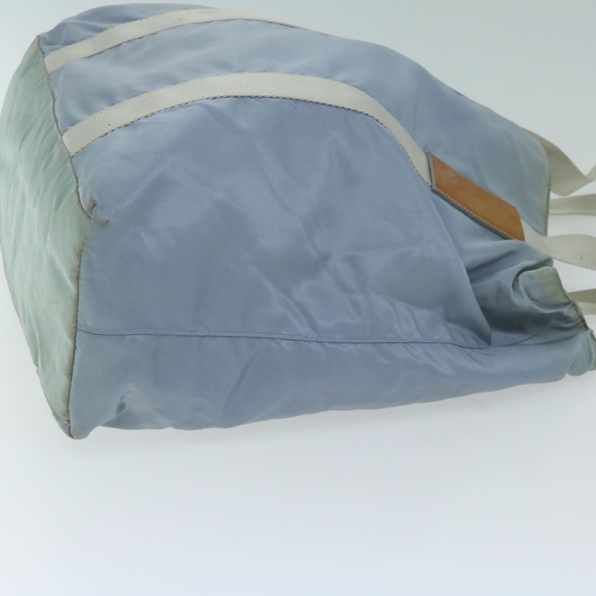 PRADA Tote Bag Nylon Light Blue 64480