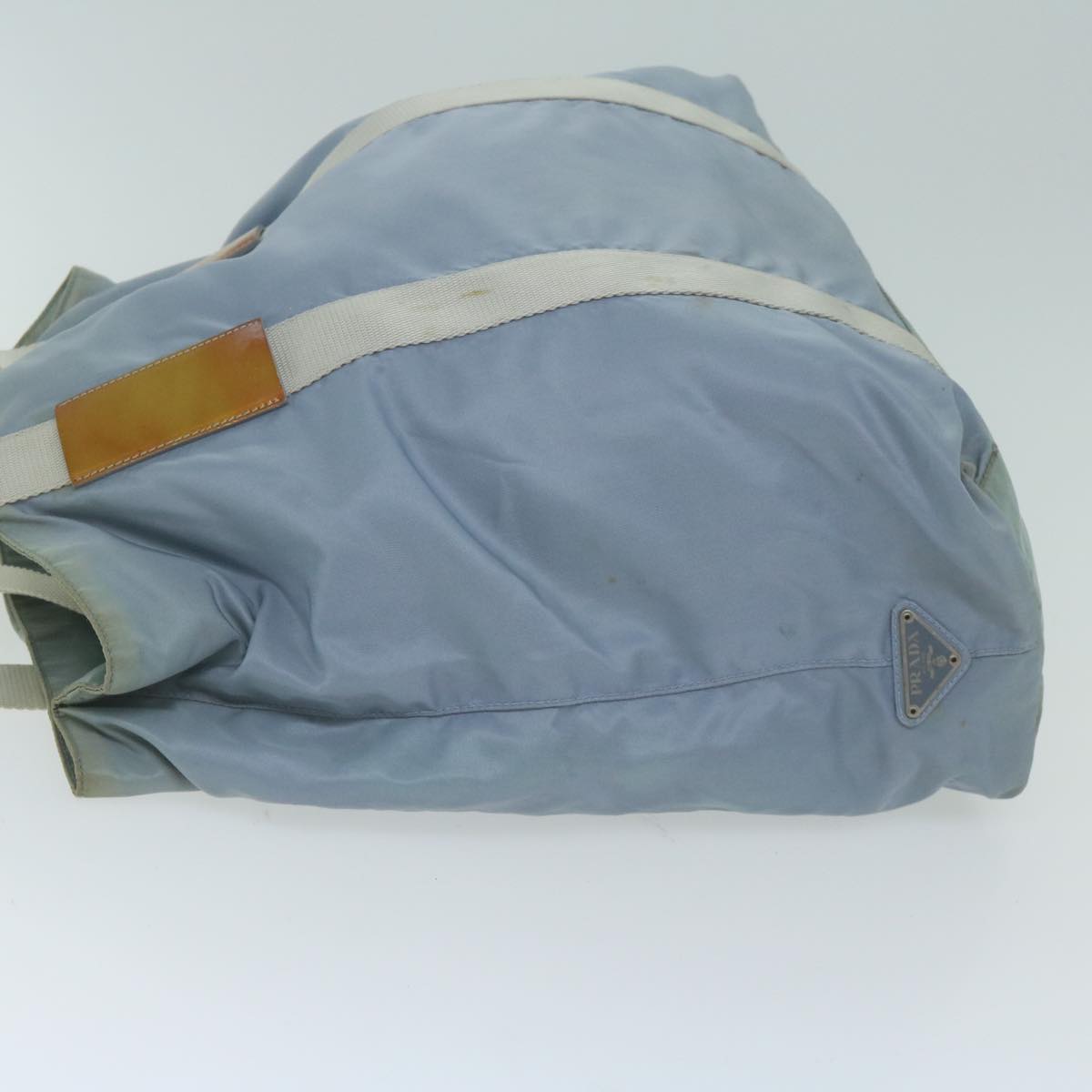 PRADA Tote Bag Nylon Light Blue 64480