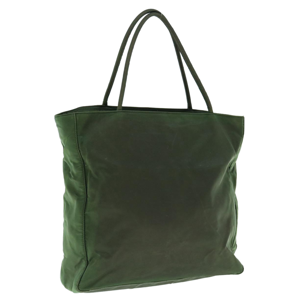 PRADA Tote Bag Nylon Khaki 64482