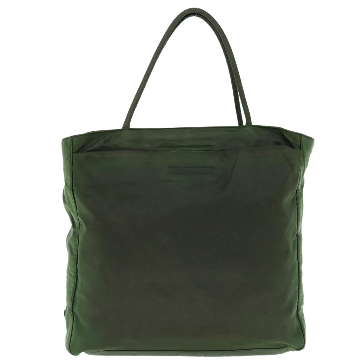 PRADA Tote Bag Nylon Khaki 64482