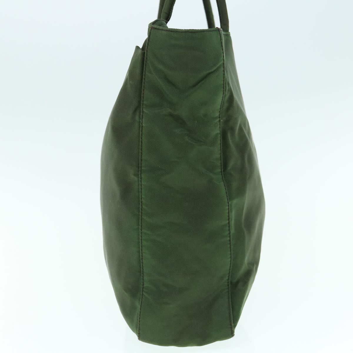 PRADA Tote Bag Nylon Khaki 64482