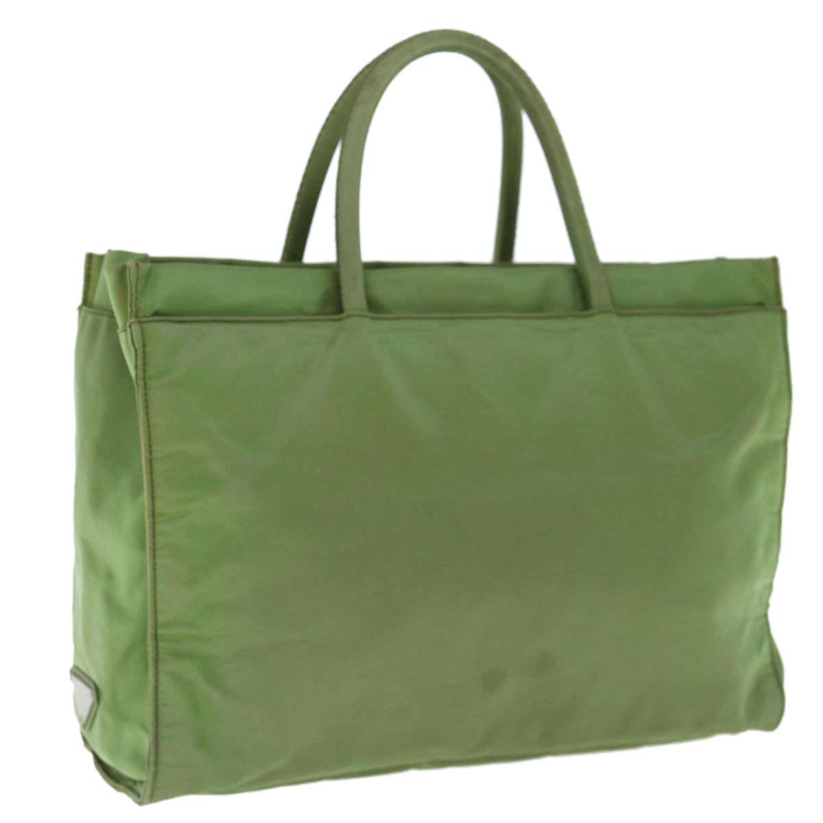 PRADA Tote Bag Nylon Khaki 64483