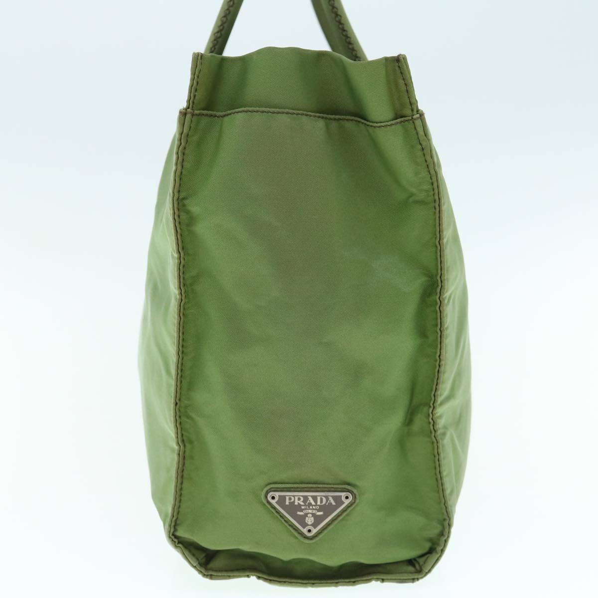 PRADA Tote Bag Nylon Khaki 64483