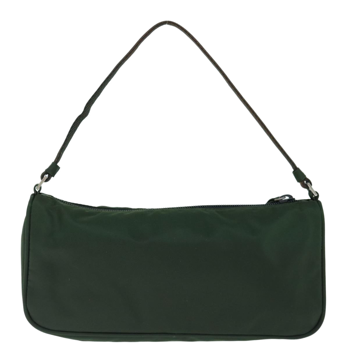 PRADA Accessory Pouch Nylon Khaki 64508