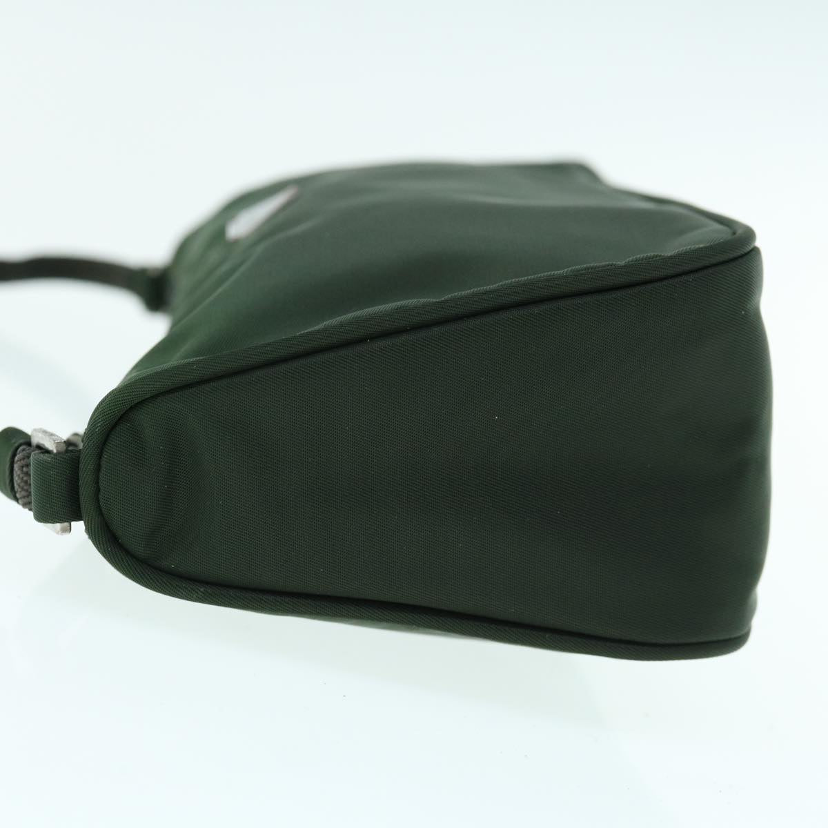 PRADA Accessory Pouch Nylon Khaki 64508