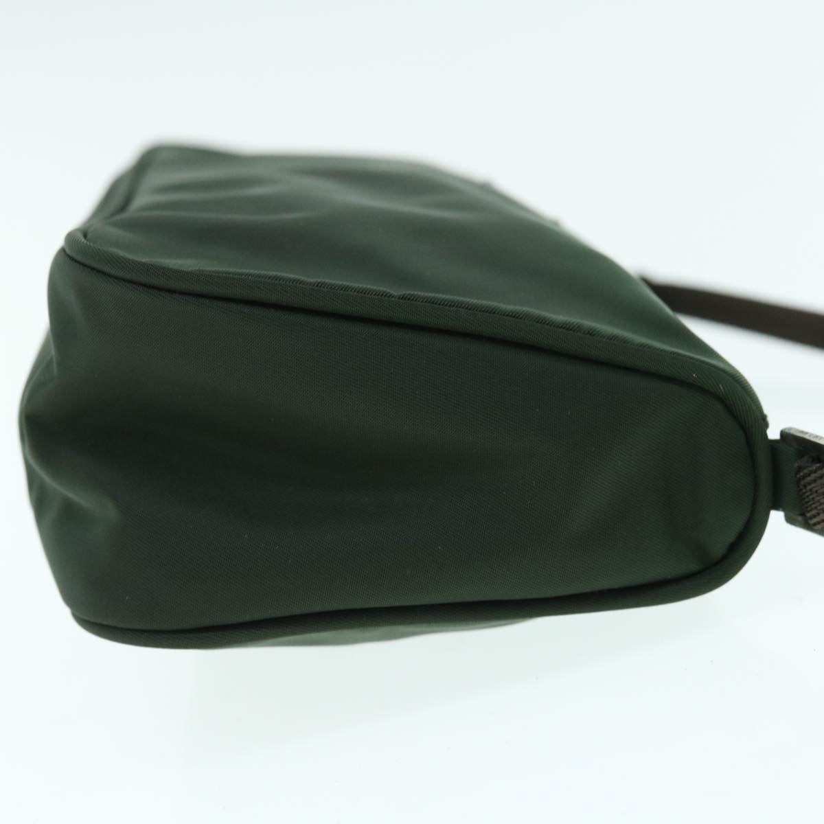 PRADA Accessory Pouch Nylon Khaki 64508
