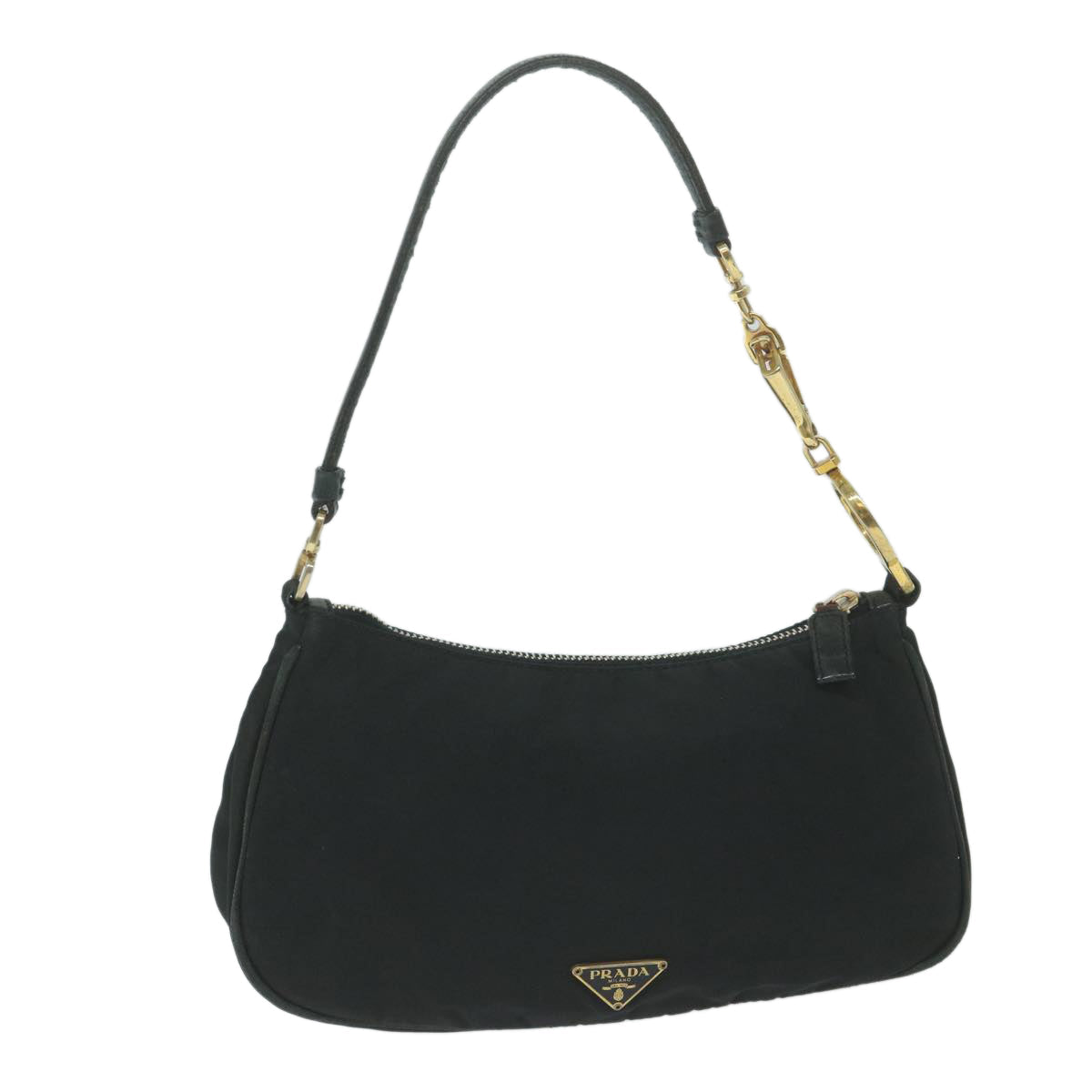 PRADA Accessory Pouch Nylon Black 64518