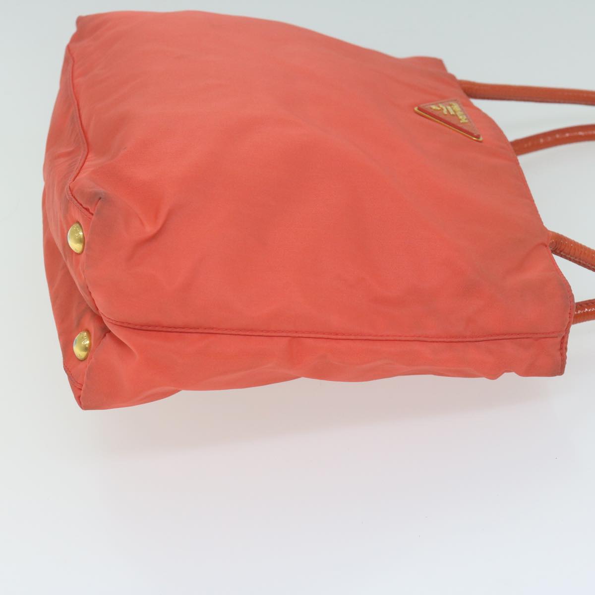PRADA Tote Bag Nylon Orange 64598