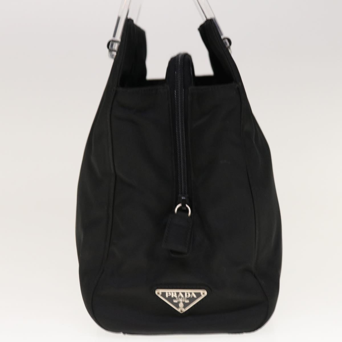 PRADA Hand Bag Nylon Black 65010