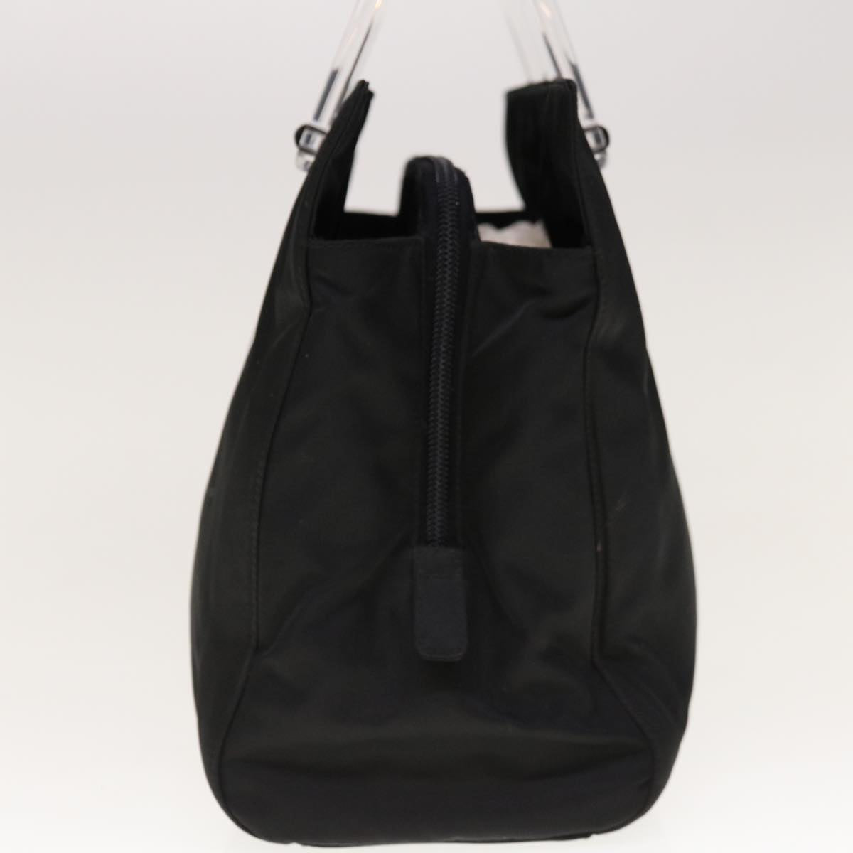 PRADA Hand Bag Nylon Black 65010