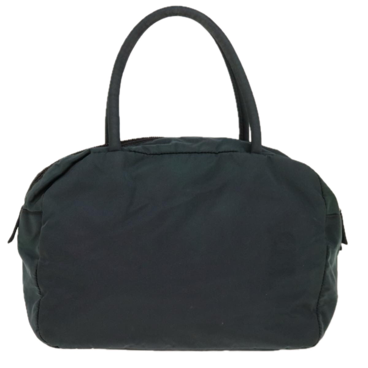 PRADA Hand Bag Nylon Green 65012