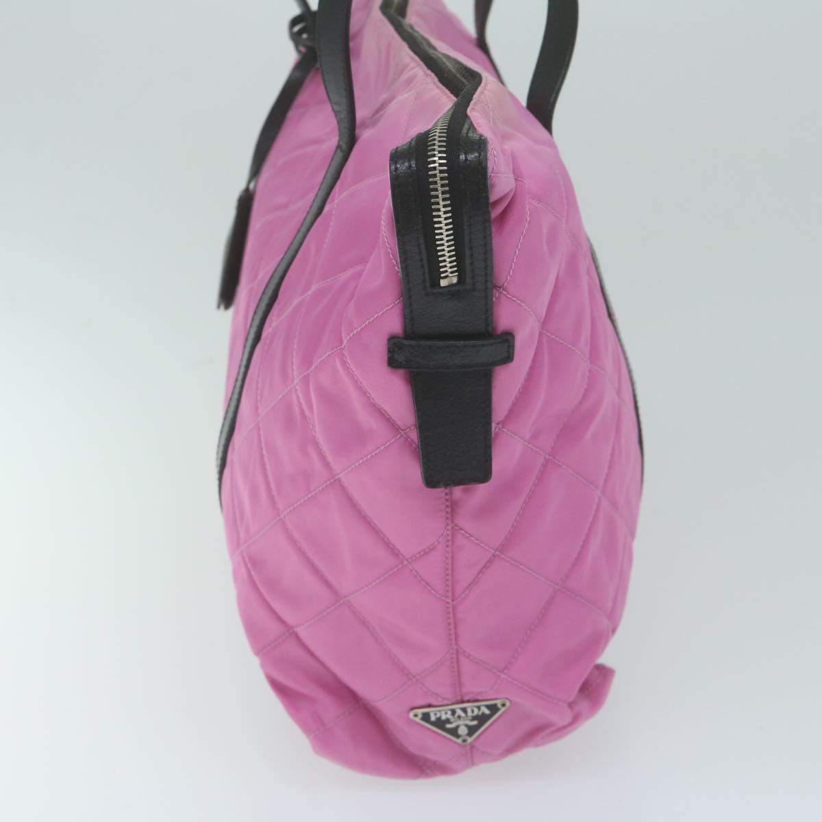 PRADA Tote Bag Nylon Pink 65013