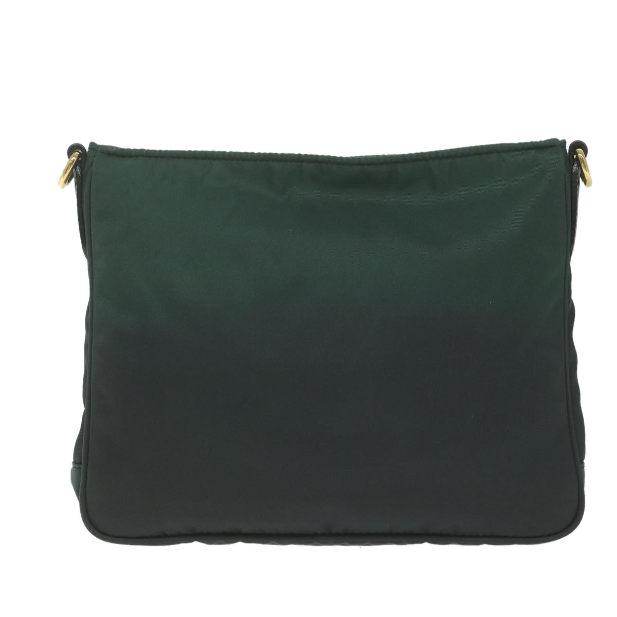 PRADA Shoulder Bag Nylon Green 65078