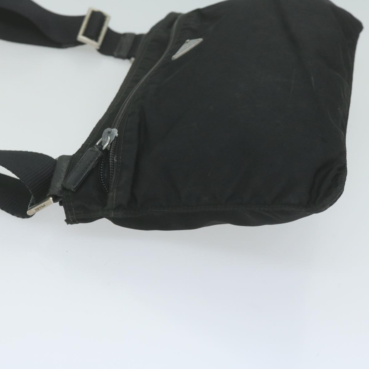 PRADA Shoulder Bag Nylon Black 65081