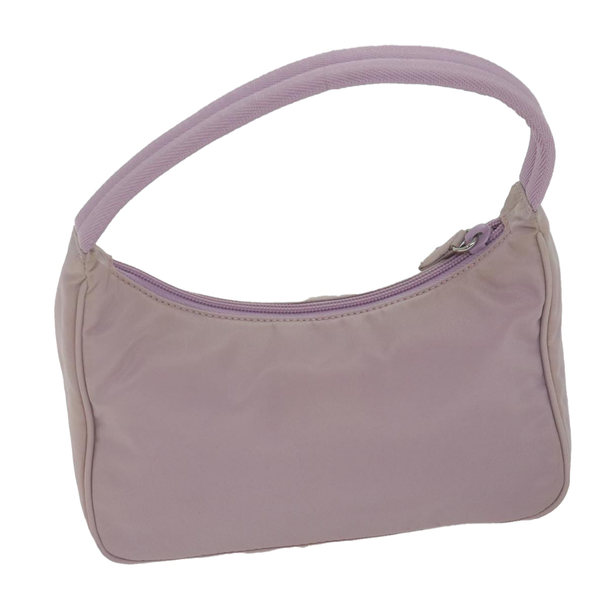 PRADA Hand Bag Nylon Pink 65136